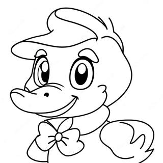 Ausmalbild Von Daisy Duck 921-736