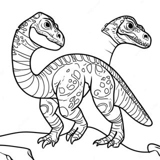 Dinosaurier Malvorlagen