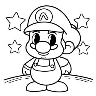 Papier Mario Ausmalbild 9366-7647