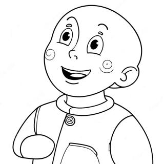 Caillou Ausmalbild 9426-7695