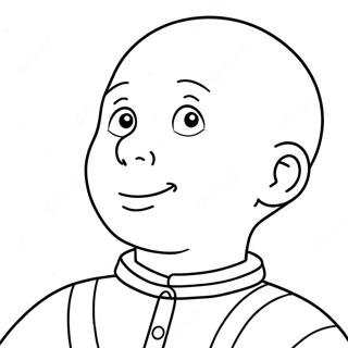 Caillou Ausmalbild 9426-7696