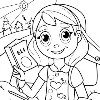 Dork Diaries Spass Abenteuer Ausmalbild 9467-7726