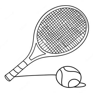 Tennis Ausmalbilder