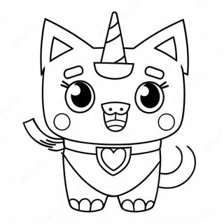 Unikitty Ausmalbilder