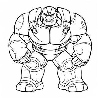 Hulk Buster Ausmalbild 9866-8113