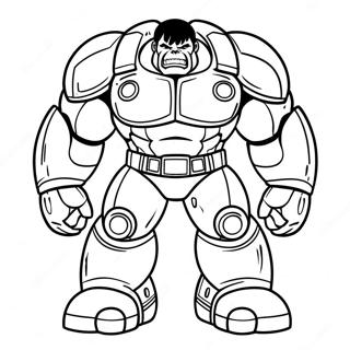 Hulk Buster Ausmalbild 9866-8116