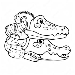 Crocs Ausmalbild 9966-8196